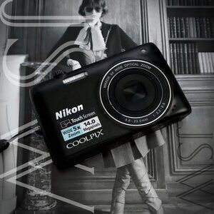 Nikon Coolpix S4100 14mp Touchscreen Digital Camera